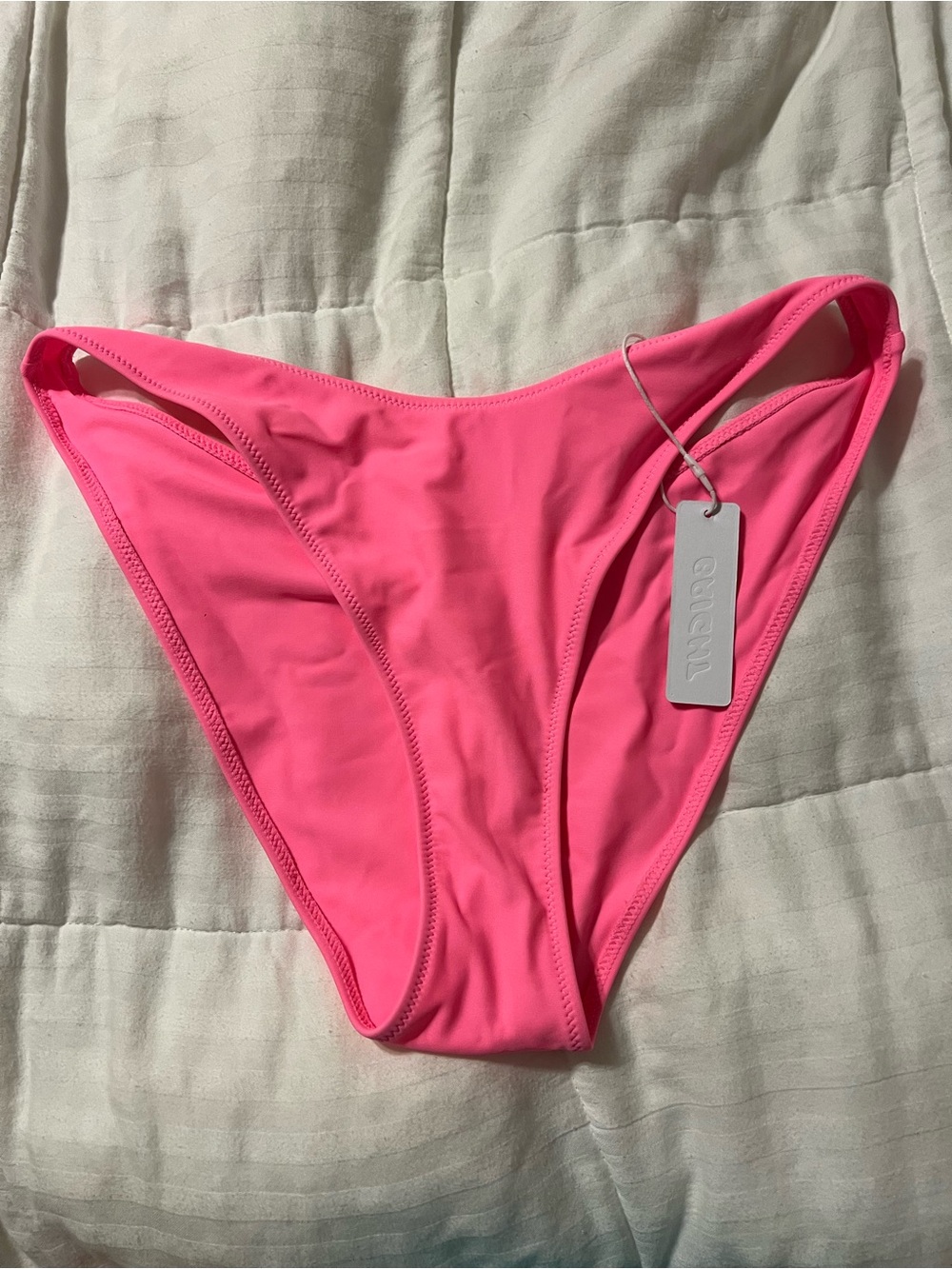 Bright Swimwear Capri Bikini Bottom - Hot Pink